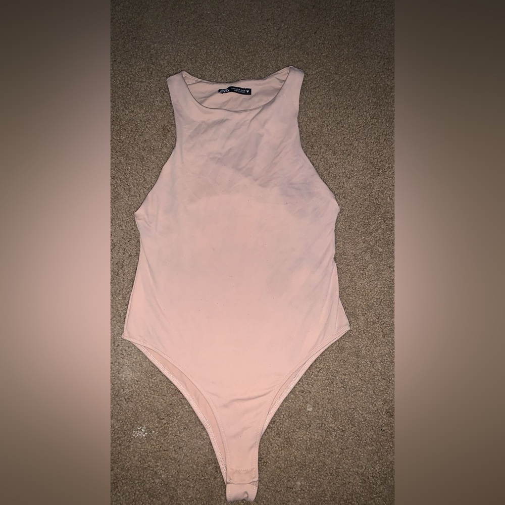 Zara Soft Pink Bodysuit s